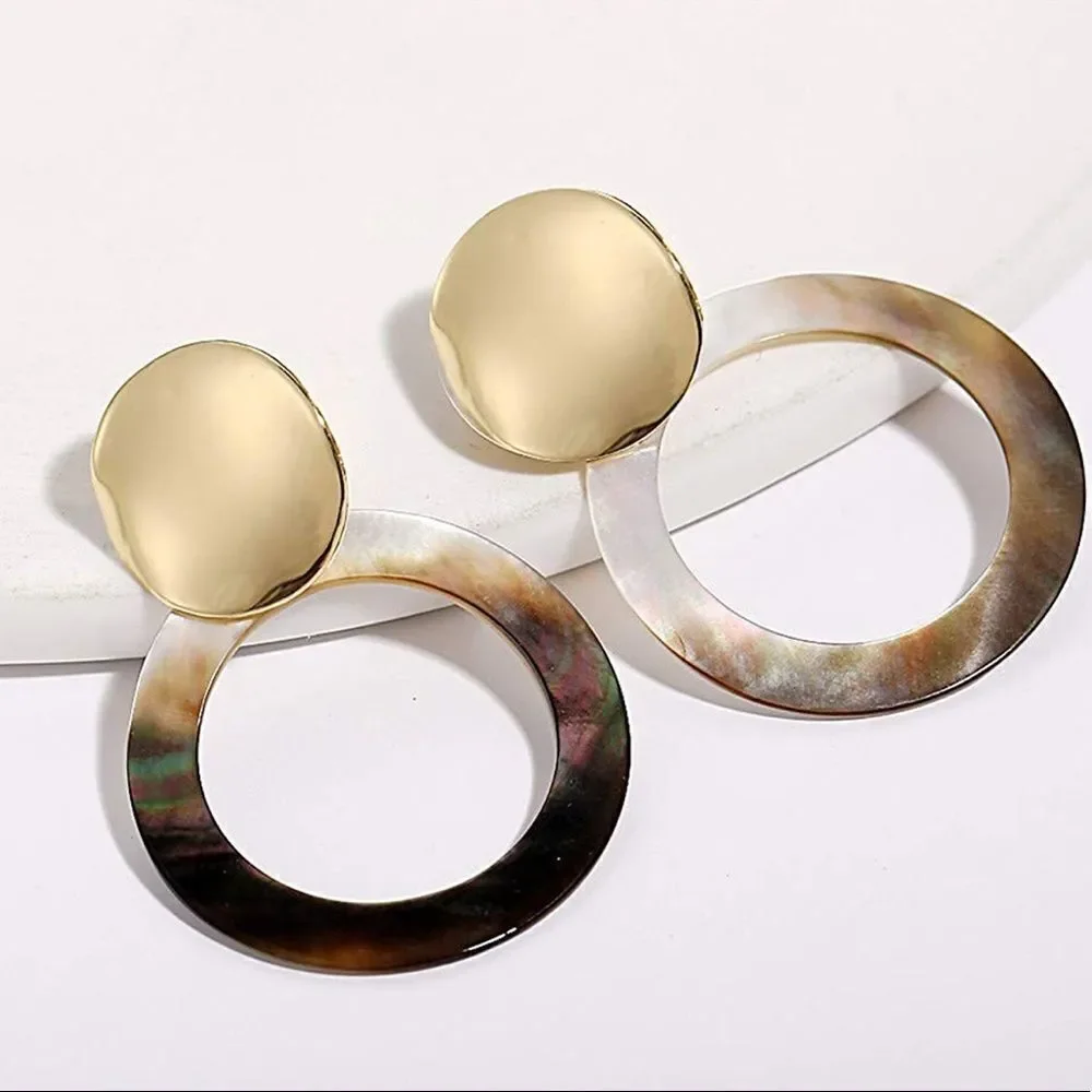 ✨HP✨Round Dangle Hoop Earrings✨